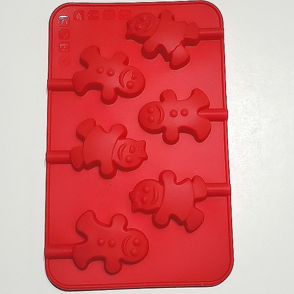 NEW SET OF 3 SILICONE CHOCOLATE MOLD (22 CAVITIES) -  6 DESIGNS - Picture 5 of 15